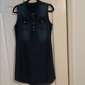 Eddie Bauer Dark Blue Denim Top